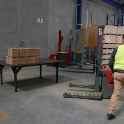 Quikstak Electric Stacker - Materials Handling