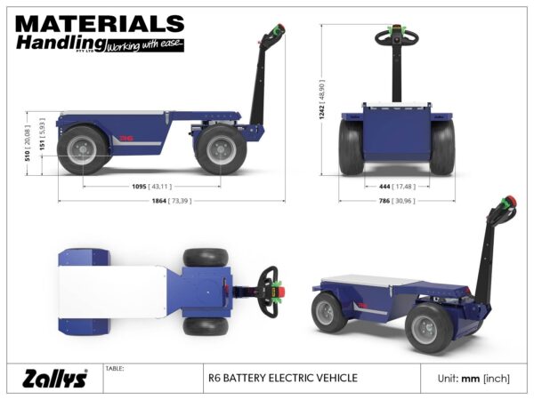 R6 GA drawing Battery electric vehicle