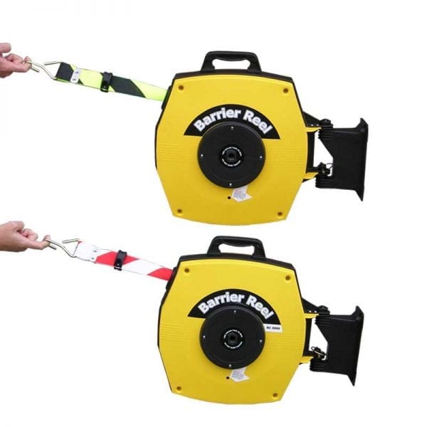 Retractable Safety Barrier Reel easy use