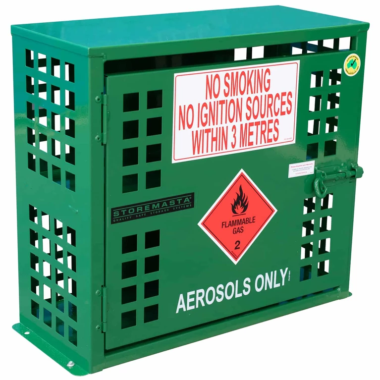 Aerosol Can Storage Cages Materials Handling