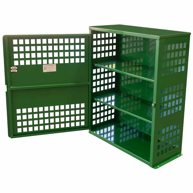 Aerosol Can Storage Cages Materials Handling