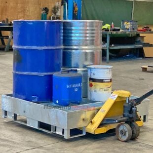 Drum Spill Pallets Racking Bund - Materials Handling
