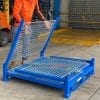SMMC01 Collapsible Stillage Cage folding down