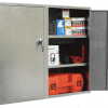 ST07 2 Door Cabinet Galvanised Security Storage Cabinets