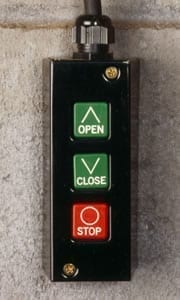 Safety Barrier Gate Push Button Control