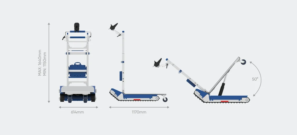 Stair Climbing Robot Tracked CT420 specifications Stair Climbing Robot Tracked CT420 specifications