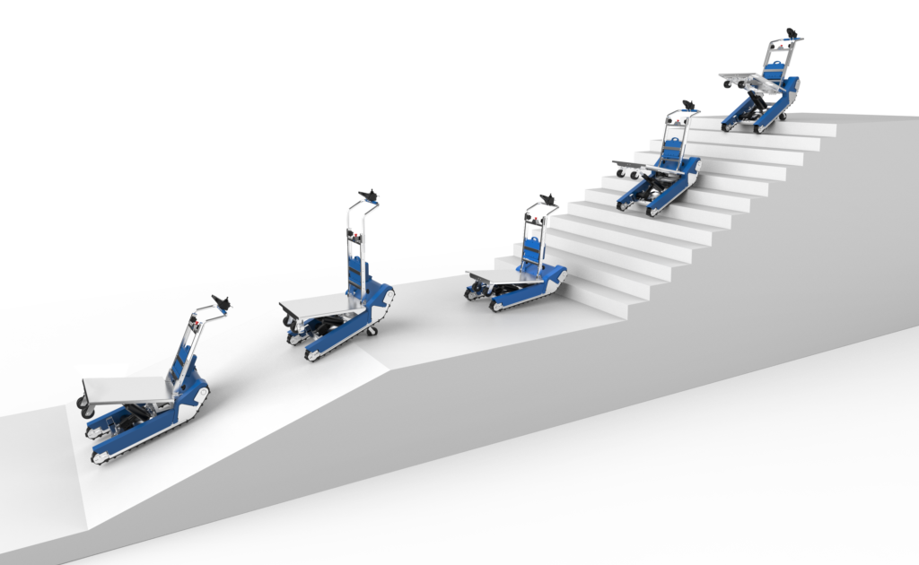 Stair Climbing Robot Tracked CT500W (4) Stair Climbing Robot Tracked CT500W (4)