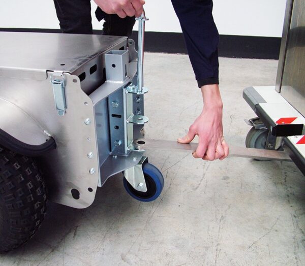 Tow tug electric stainless M4 (2) Tow tug electric stainless M4 (2)