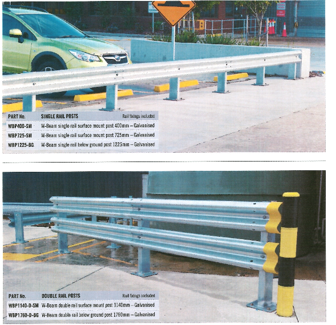 W Beam single double rail W Beam single double rail