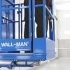 Wall Man Pnuematic Personnel Access Platform tranporting person