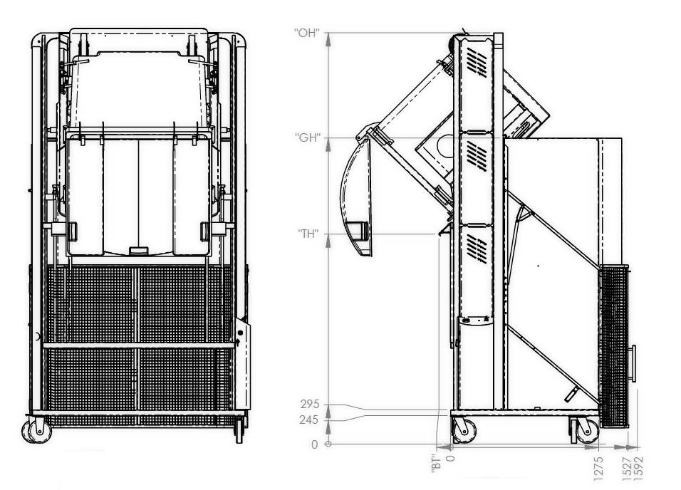 MegaDumper for bins 1100L