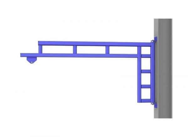 gorbel wall mounted workstation jib crane enclosed rail gorbel wall mounted workstation jib crane enclosed rail