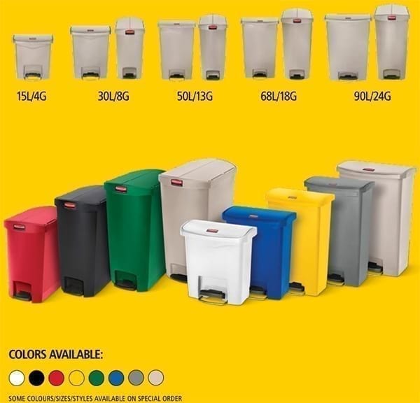 l resin step on bin containers slim jim l resin step on bin containers slim jim