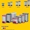 l stainless steel step on bin containers